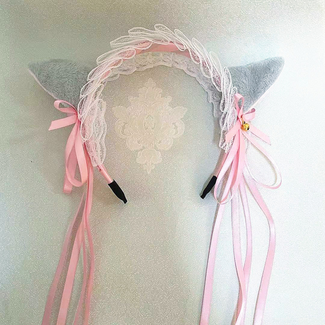 Hairdressing Lace Bowknot Hair Band