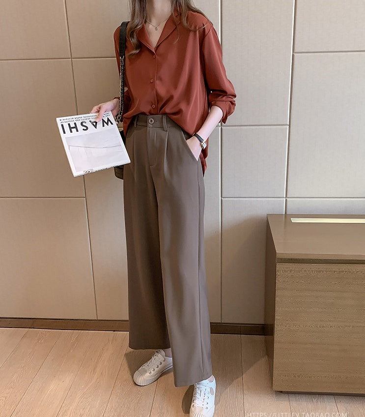 Loose Longsleeved Shirt Bottoming Shirt - Elevate Your Wardrobe with Every Thread