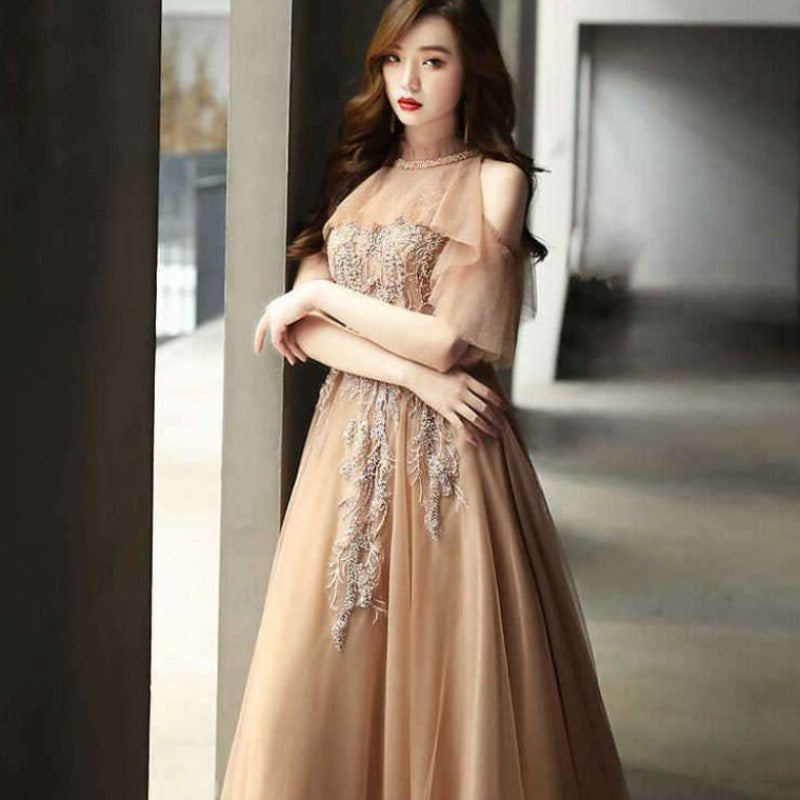 Party Party Dress Host Heavy Industry Banquet Evening Dress - Elevate Your Wardrobe with Every Thread