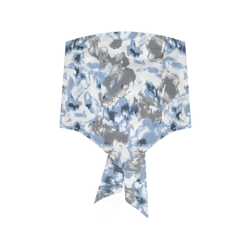 Tie Dye Brassiere Vest Women''s Summer Triangle Scarf - Elevate Your Wardrobe with Every Thread