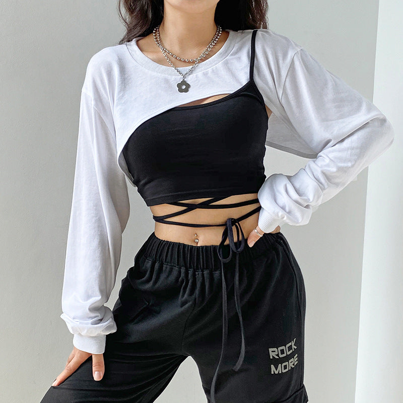Fake Two T-Shirts With Straps - Elevate Your Wardrobe with Every Thread
