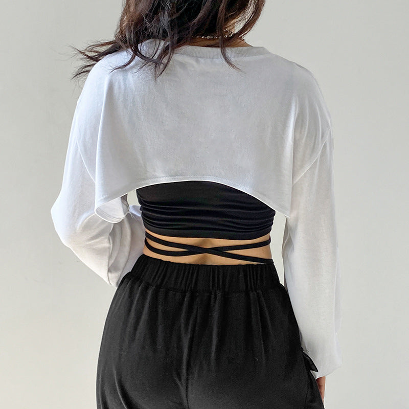 Fake Two T-Shirts With Straps - Elevate Your Wardrobe with Every Thread