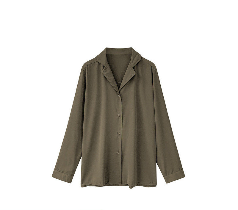 Loose Longsleeved Shirt Bottoming Shirt - Elevate Your Wardrobe with Every Thread