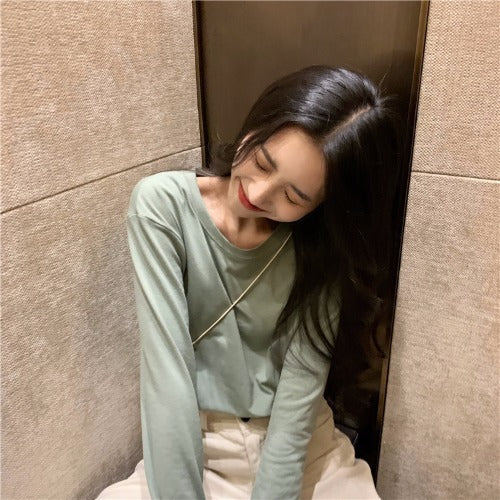 Bottoming Shirt Long Sleeve T-shirt Women''s Wear Clothes Early - Elevate Your Wardrobe with Every Thread