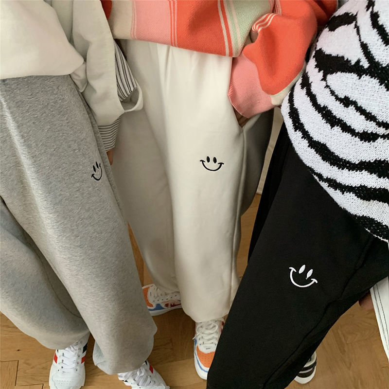 High waist slimming embroidered feet all-match pant sports - Elevate Your Wardrobe with Every Thread