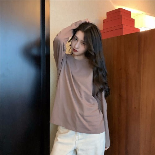 Bottoming Shirt Long Sleeve T-shirt Women''s Wear Clothes Early - Elevate Your Wardrobe with Every Thread