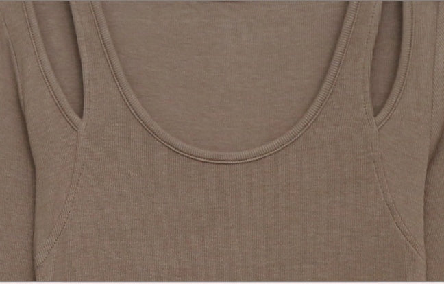 Round Neck T Shirt Trendy Womens Simple Bottoming Shirt