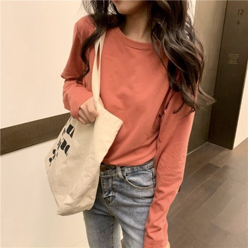 Bottoming Shirt Long Sleeve T-shirt Women''s Wear Clothes Early - Elevate Your Wardrobe with Every Thread