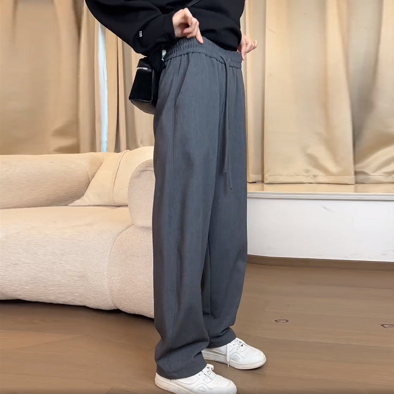 Large Size Slimming Suit Pant Minimalist Design