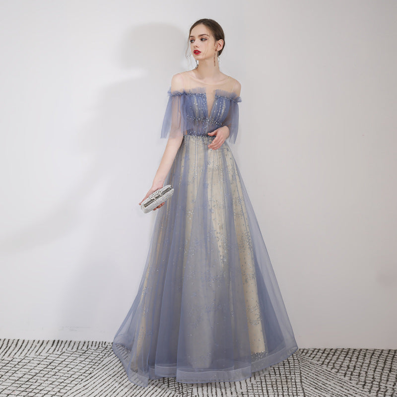 Dinner Party Annual Meeting Host Dress Long Party Dress Small Dress - Elevate Your Wardrobe with Every Thread