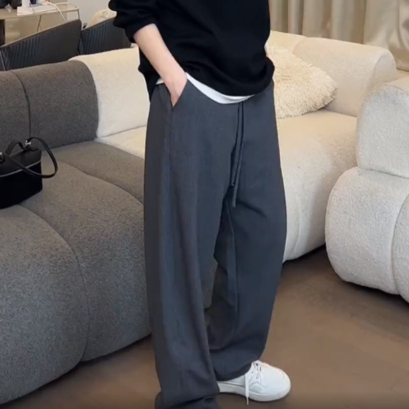 Large Size Slimming Suit Pant Minimalist Design