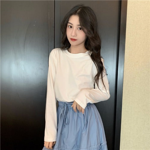 Bottoming Shirt Long Sleeve T-shirt Women''s Wear Clothes Early - Elevate Your Wardrobe with Every Thread