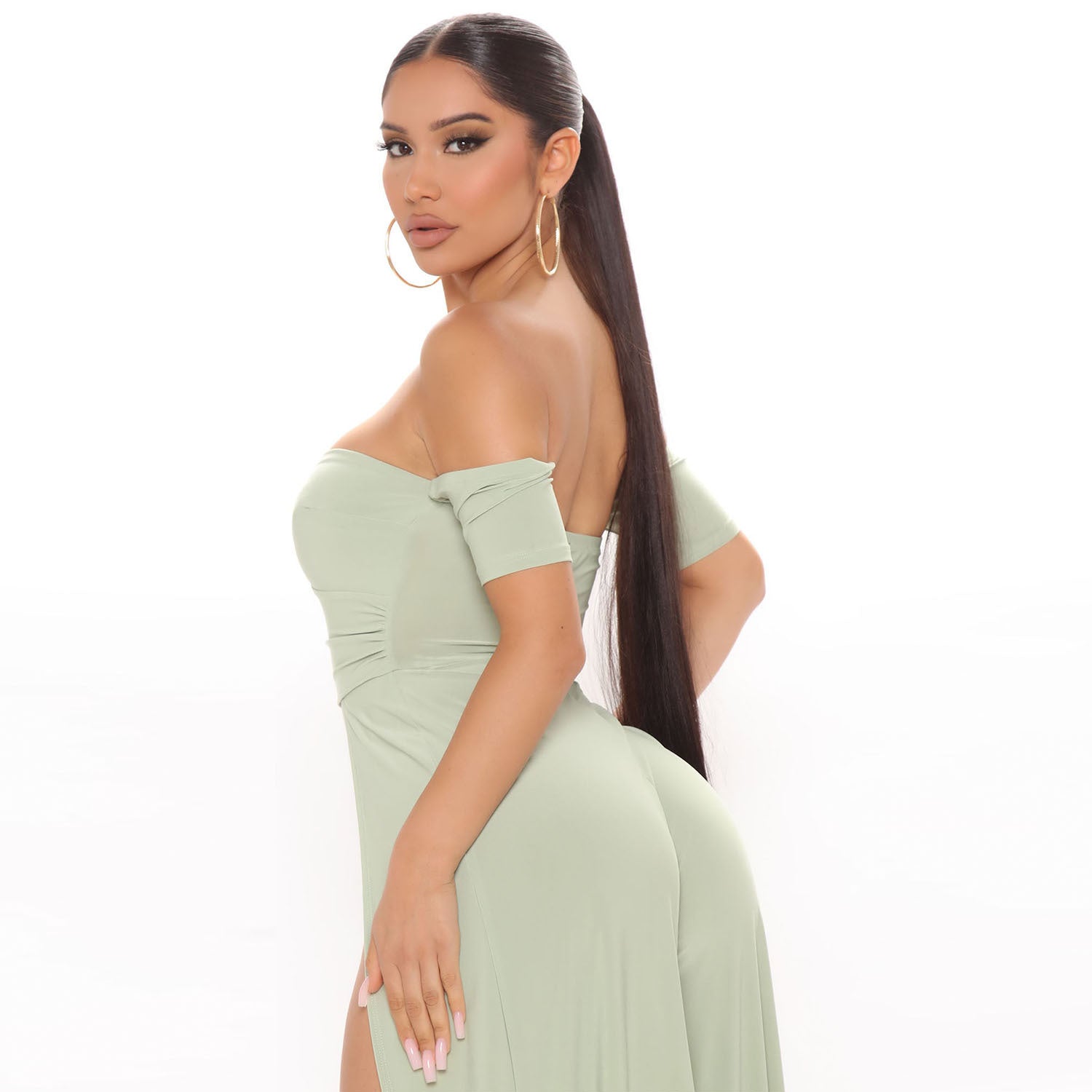 Women's Fashion Mesh Print Sheer Pant Set - Elevate Your Wardrobe with Every Thread