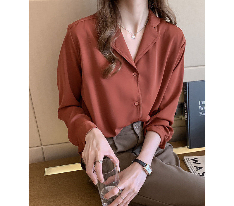 Loose Longsleeved Shirt Bottoming Shirt - Elevate Your Wardrobe with Every Thread